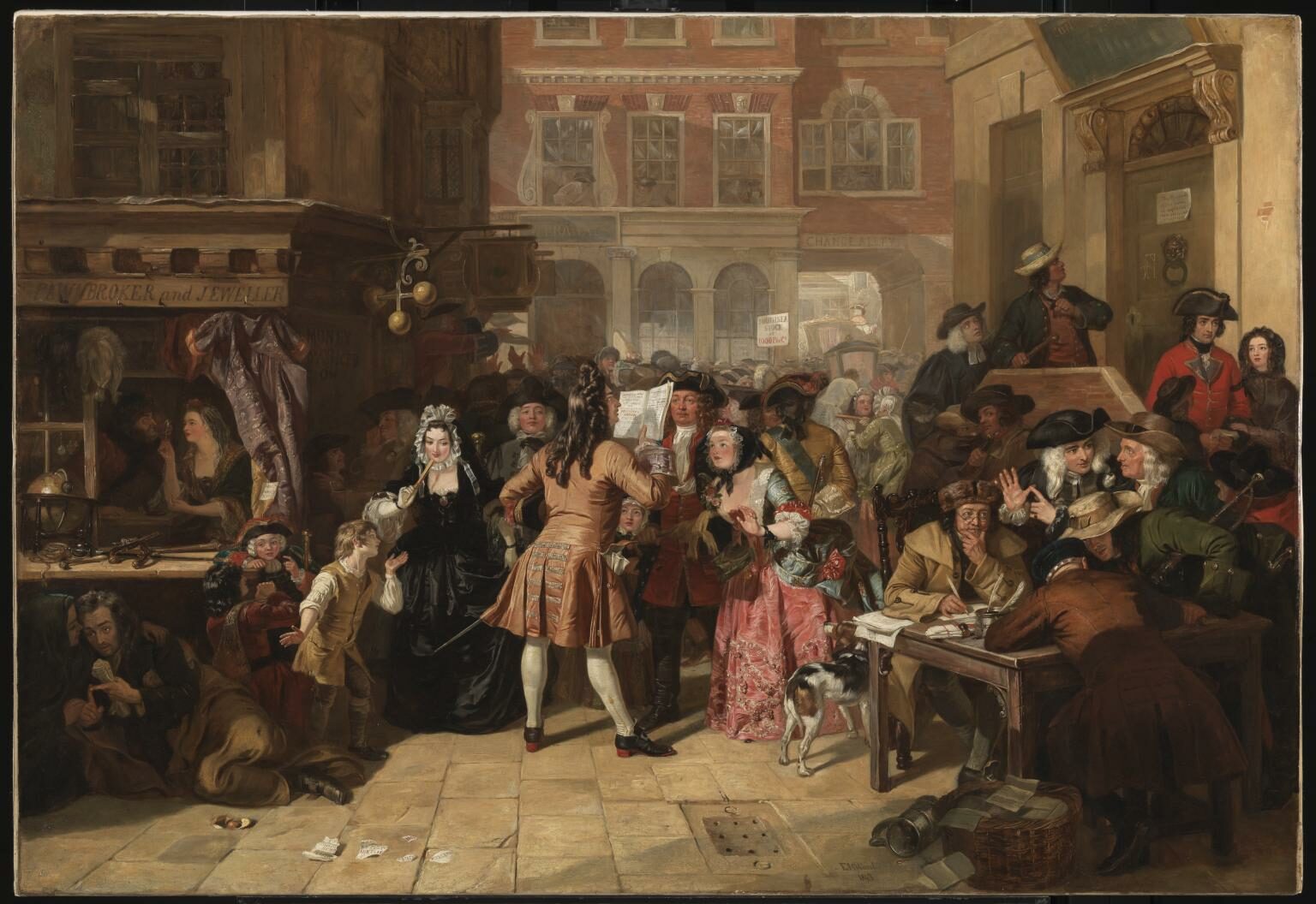 the-south-sea-bubble-a-scene-in-change-alley-in-1720-1847-exhibited-1847-by-edward-matthew-ward-1816-1879